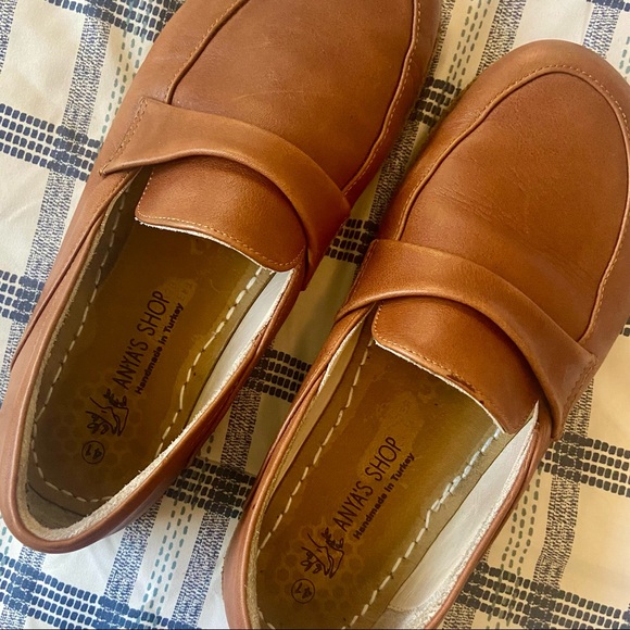 Leather Barefoot Loafers - Picture 4 of 6